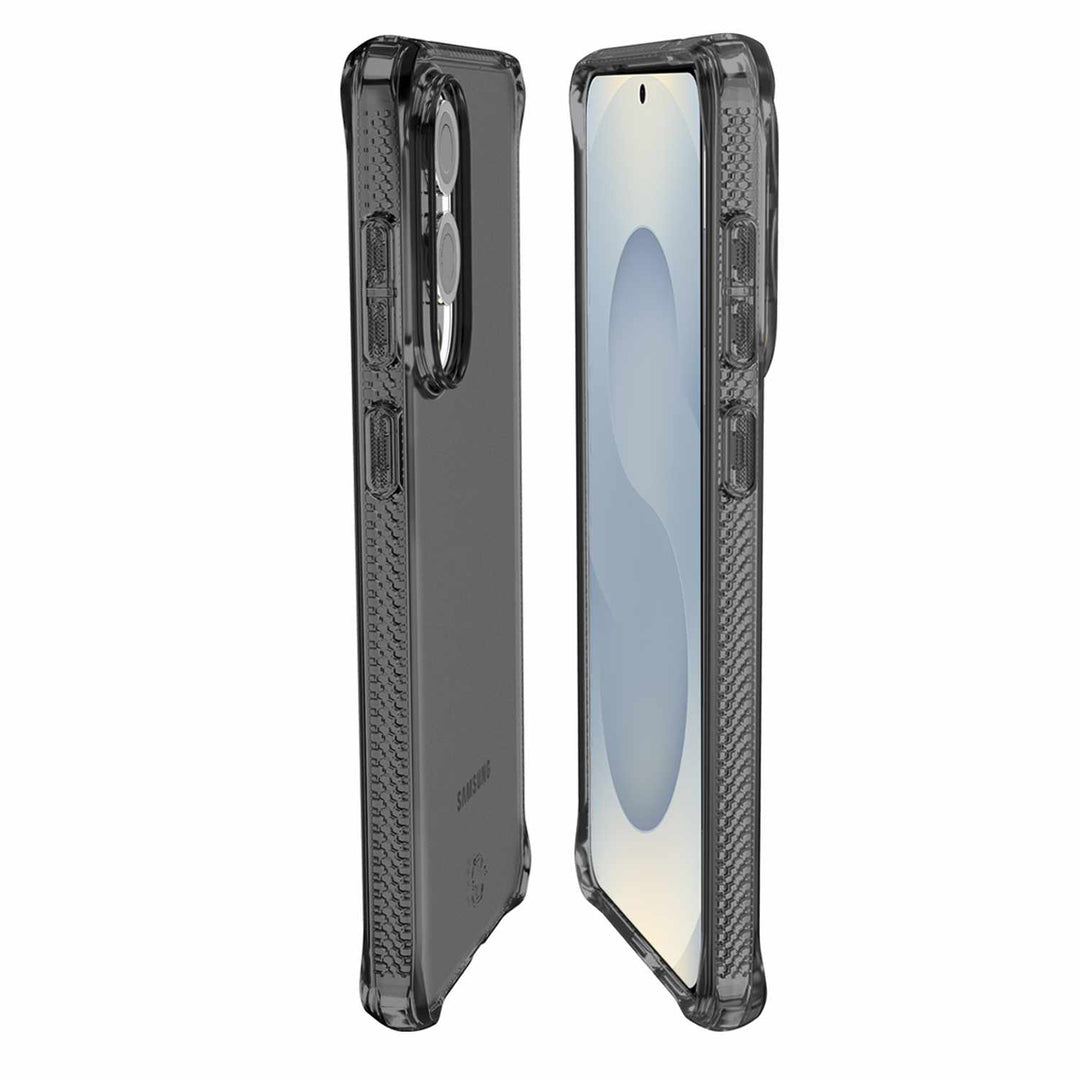 ITSKINS | Spectrum Case for Samsung Galaxy S25 Edge - Smoke Clear | SGGE-SPECM-SMOK