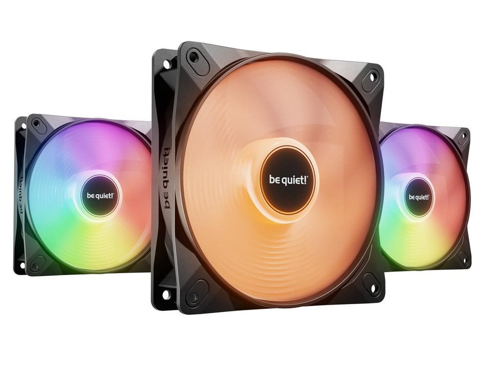 be quiet! | LIGHT WINGS BL121 120mm LED Case Fan Triple Pack - ARGB | BL121