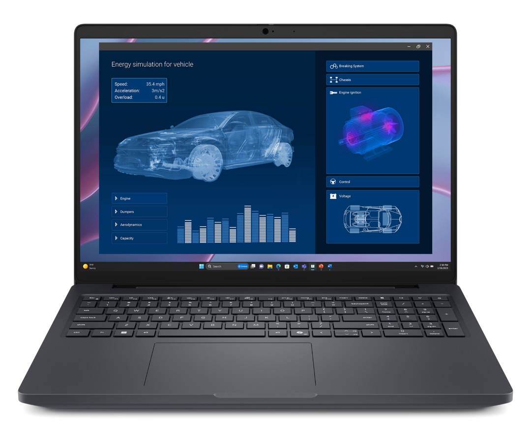 Dell | 16 Pro Max Workstation Laptop QHD+ IR Ultra 7 265H 32GB DDR5 512GB PRO 1000 8GB 3YR Prosupport