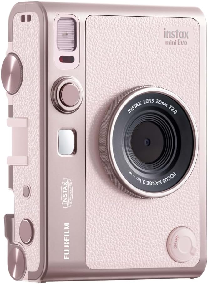 Fujifilm | Instax mini Evo Instant Camera - Gentle Rose | 600024654
