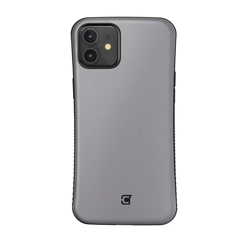 Caseco | Grip Armor Case iPhone 12 / 12 Pro (BULK) - Grey | C2553-18