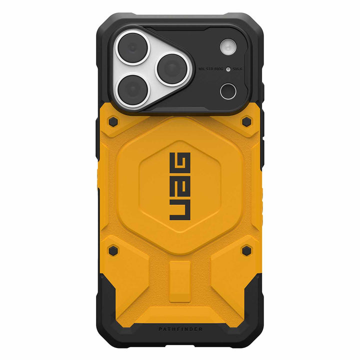 UAG | Pathfinder MagSafe Rugged iPhone 18 Pro /17 Pro Case - Heritage Yellow |  114583118282