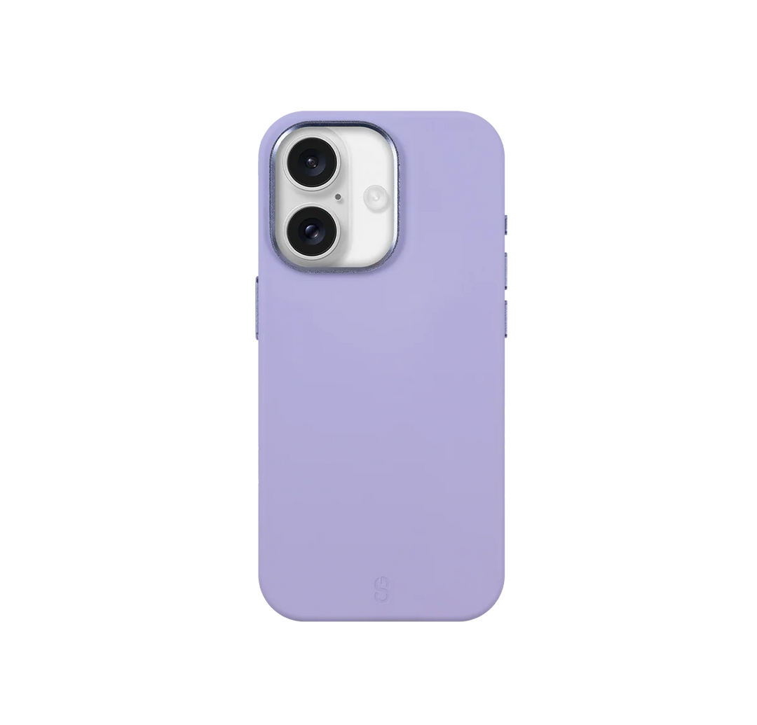 LOGiiX | Vibrance Silicone Case for iPhone 16 - Lavender | LGX-13815