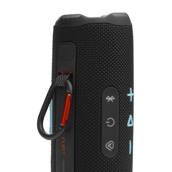 JBL | Flip 7 Waterproof Bluetooth Wireless Speaker - Black / Orange | JBLFLIP7BLKOAM