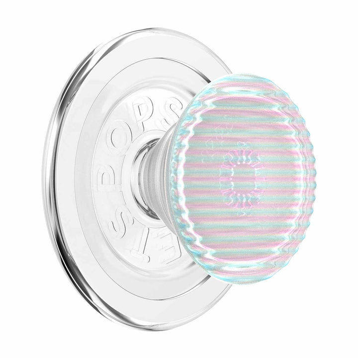//// Popsockets | PopGrip for MagSafe Round with Adapter Ring Fluted Opalescent | 123-0551