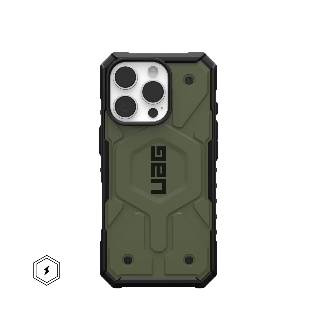 UAG | Pathfinder MagSafe Case iPhone 16 Pro - Olive Drab | 15-13202