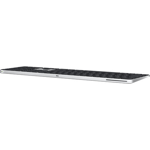 Apple | Magic Keyboard with Touch ID and Numeric Keypad for Mac models with Apple silicon (USB‑C) - US English - Black Keys | MJM74LL/A