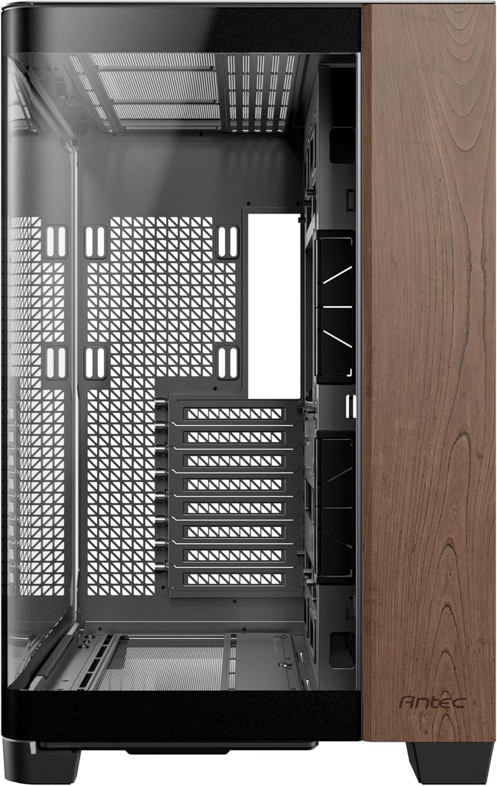 Antec | Curve Wood Full Tower Tempered Glass E-ATX - Black | C8 CURVE WOOD
