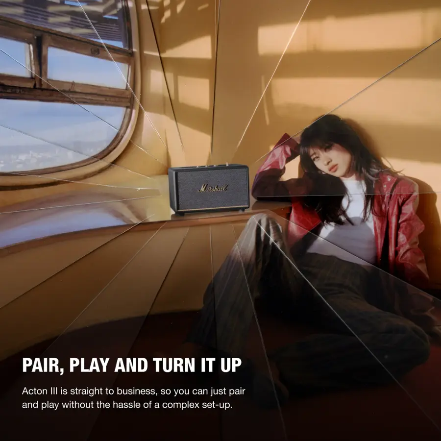 Marshall | Acton III Bluetooth Wireless Speaker - Black | 1006008