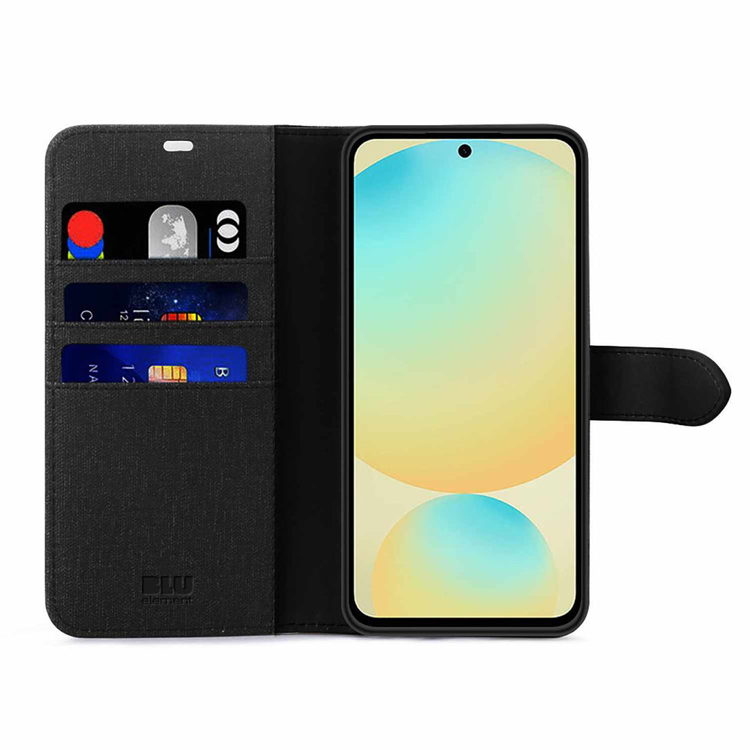Blu Element | Folio 2-in-1 Case for Samsung Galaxy S25 FE - Black | BEF2N25SFE-B1