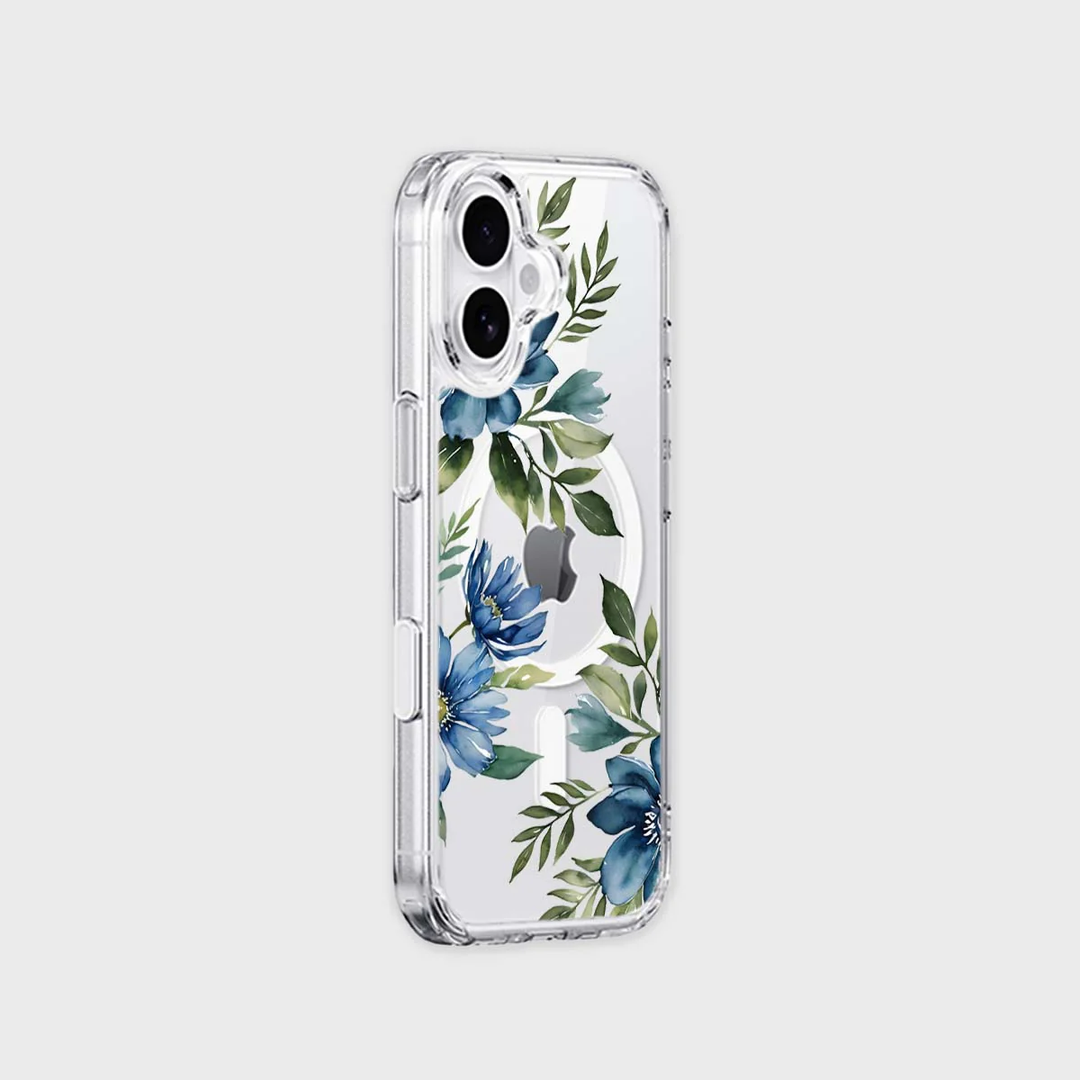 Caseco | Blue Floral iPhone 17 - Floral | ED24E5-FL