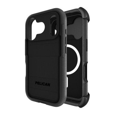 Pelican | Voyager MagSafe iPhone 17 Pro Max w/Holster  Case - Black | PP057278