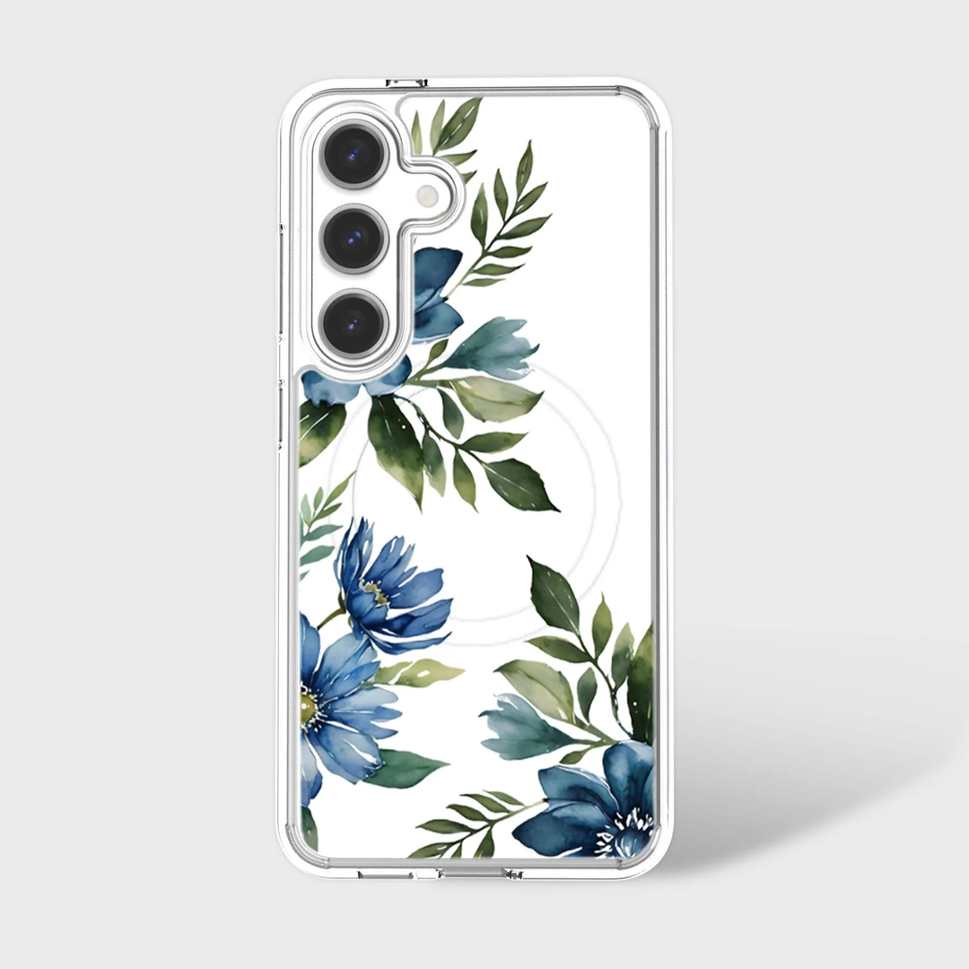 Caseco | Case for Samsung S26 - Blue Floral | ED24F3-FL