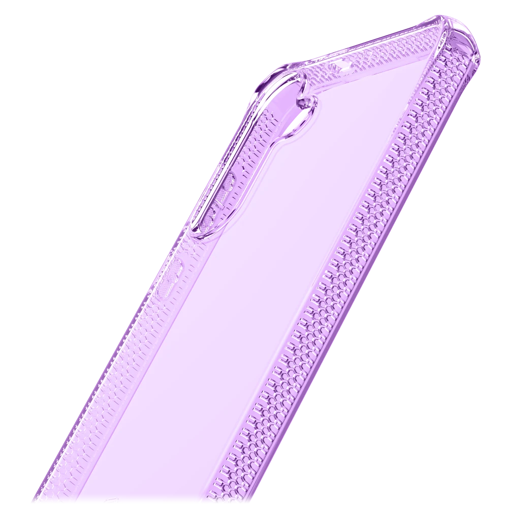 ITSKINS | Spectrum_R Clear Case Light for Samsung Galaxy S25 - Purple | 120-9158