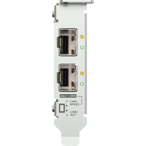 QNAP | PCIe Low Profile SFP+ 10 Gigabit x 2 Adapter | QXG-10G2SF-X710