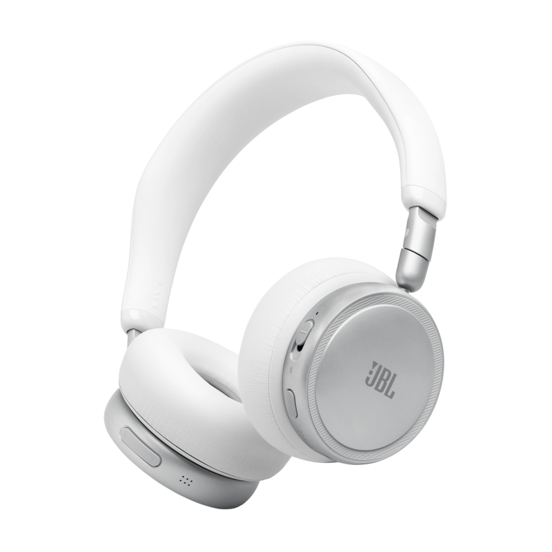 JBL | Live 680NC Wireless On-ear Noise Cancelling Headphones - White | JBLLIVE680NCWHTAM