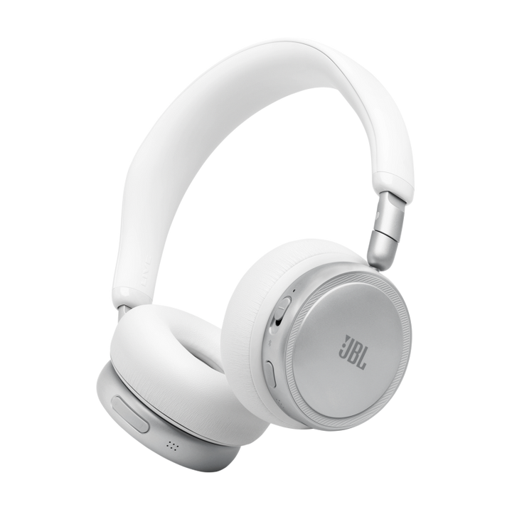 JBL | Live 680NC Wireless On-ear Noise Cancelling Headphones - White | JBLLIVE680NCWHTAM