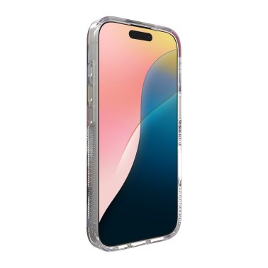 ZAGG | Milan Graphene Snap Case iPhone 16 Pro - Pink /Grey Geometric | 15-13426