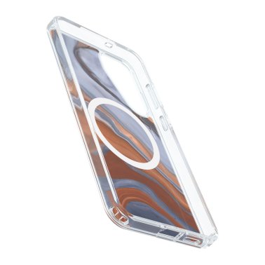 Otterbox | Symmetry Clear Magnets Series Case Samsung Galaxy S25+ - Blue High Desert Agate | 77-97695
