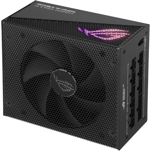 ASUS |  ROG STRIX Gold Aura Edition Modular Power Supply 1000W - Black | ROG-STRIX-1000G-AURA