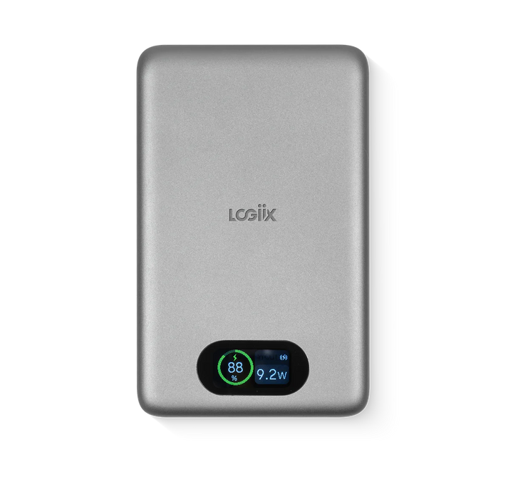 LOGiiX | Piston Power 10000 mAh Pro LED 15W - Graphite Grey | LGX-13925