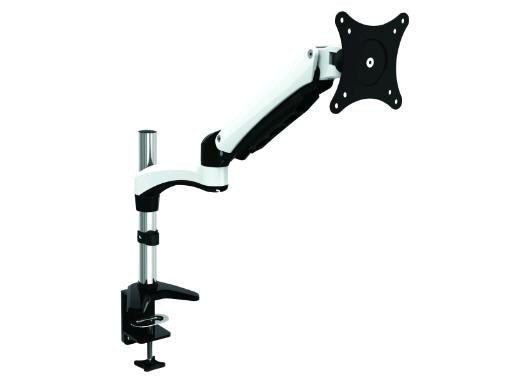 AMER | Single Monitor Mount Articulating Arm 15-28" - Black |  HYDRA1