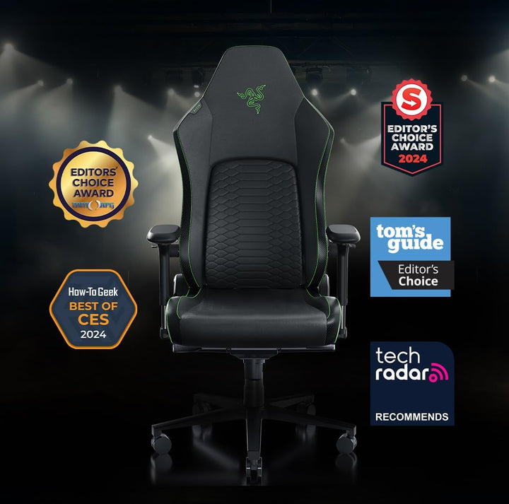 Razer | Iskur V2 X Newgen Gamin Chair - Black Green | RZ38-05310700-R3CA