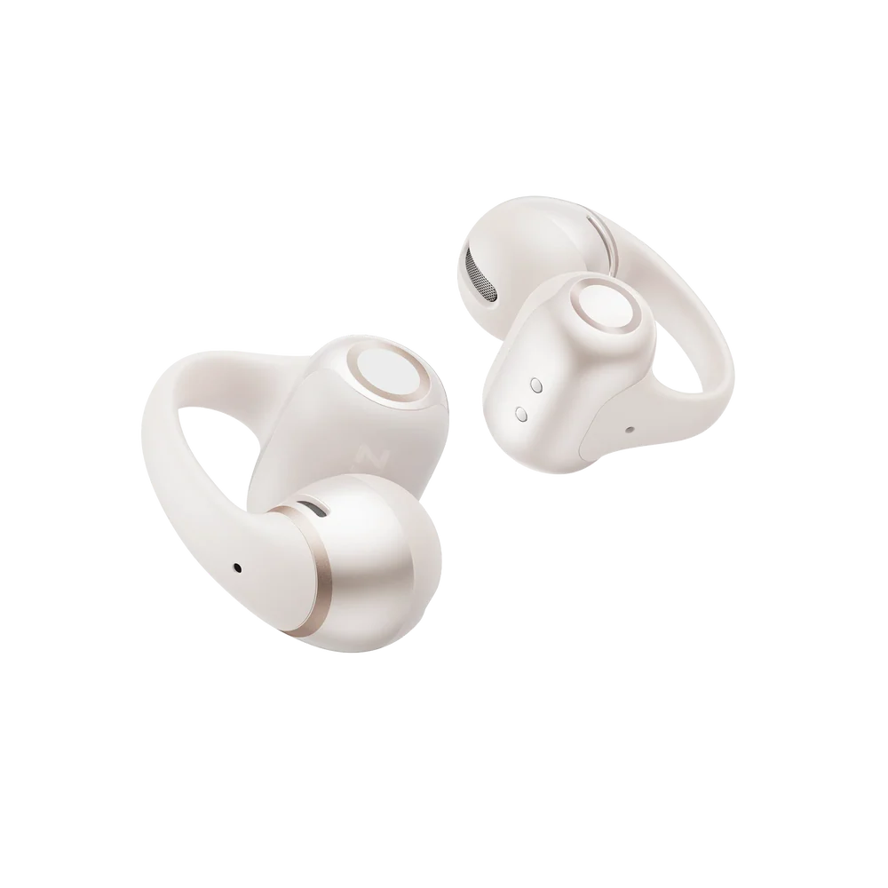 Shokz | OpenDots 2 Open-Ear True Wireless Earbuds - White | E320-ST-WT-CA-326
