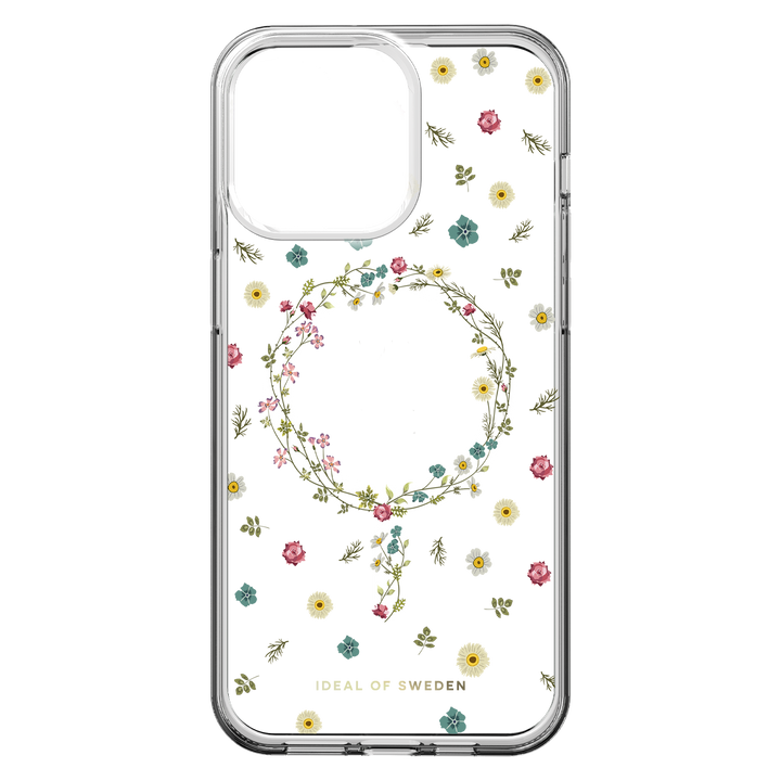 Ideal of Sweden | Clear Mid MagSafe Case Petite Floral for iPhone 15 Pro Max - Clear | 120-8279