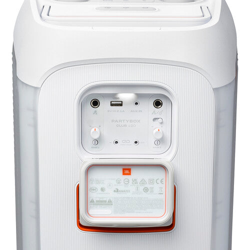 /// JBL | PartyBox Club 120 160W Wireless Party Speaker - White | JBLPBCLUB120SWAM