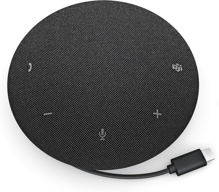 Dell | Pro Wired Speakerphone USB-C Zoom/Microsoft Teams Certified, 4 Omnidirectional Microphones, AI-Based Noise Cancellation Microphones | SP325