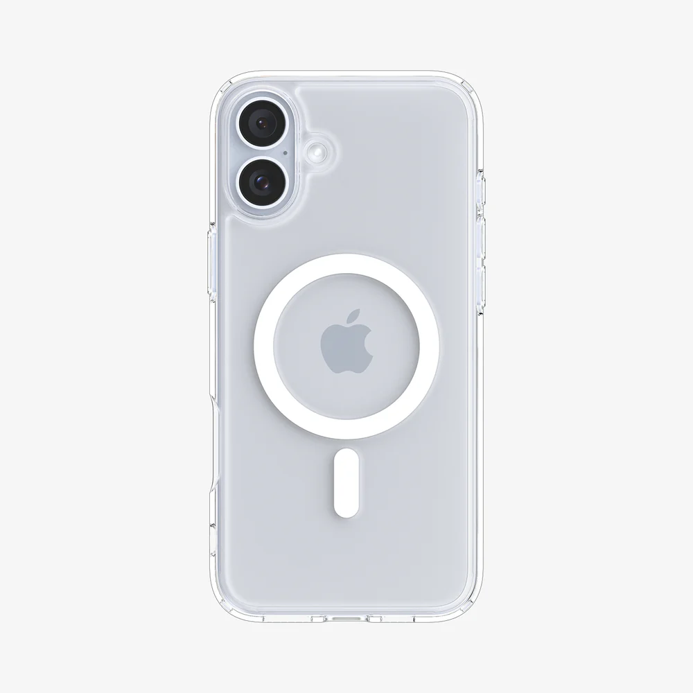 Spigen | Crystal Flex MagFit for iPhone 16 Plus - Crystal Clear | SGPACS08392