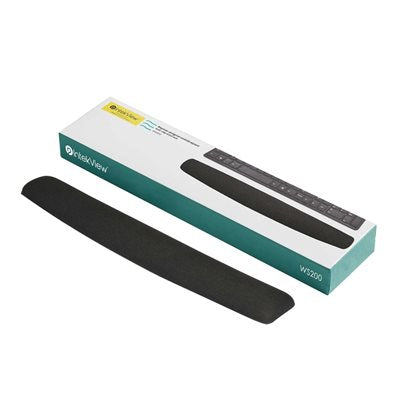 Nu-Tone | Anti-Slip Wrist Rest Pad Black Silicone Dimensions : 17.3 x 2.4 x 0.98 - Black | WS200