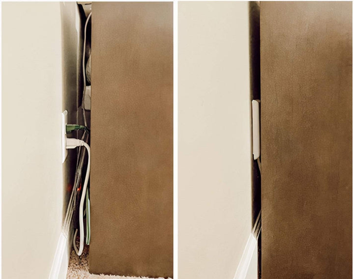 Sleek | Socket Ultra-Thin Outlet Cover with Surge Protector 6 Outlet 6 ft | 6SOVSZW