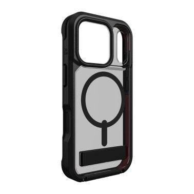 ZAGG | Graphene Rainier Snap Kickstand  iPhone 17 Pro Case - Smoke Black | 702319174