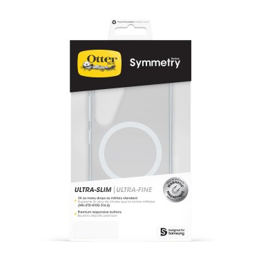 Otterbox | Symmetry Clear Magnets Series Case Samsung Galaxy S25 -  Clear | 77-97402