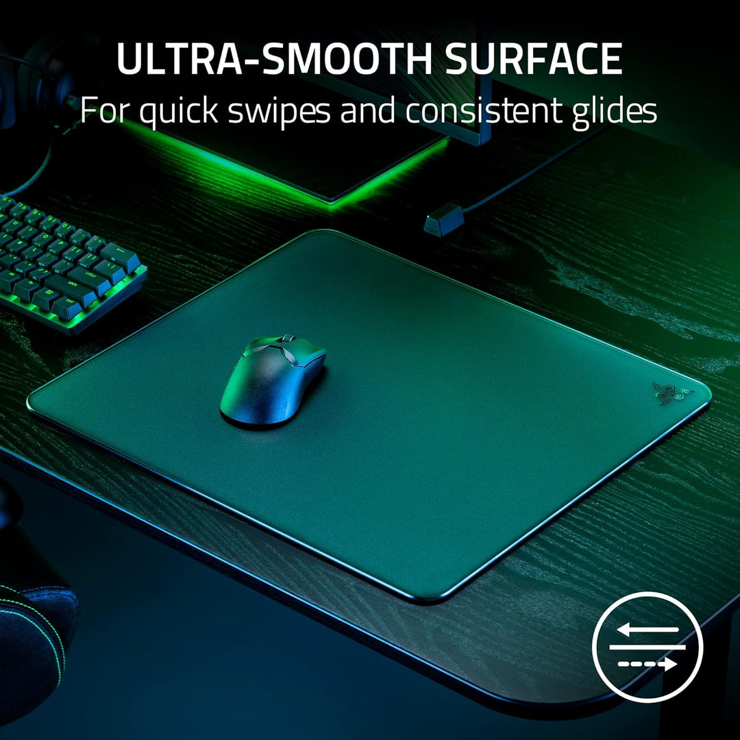Razer Renewed | Atlas Tempered Glass Gaming Mouse Mat - Black | RZ02-04890100-R3UR | 60 DAYS WARRANTY