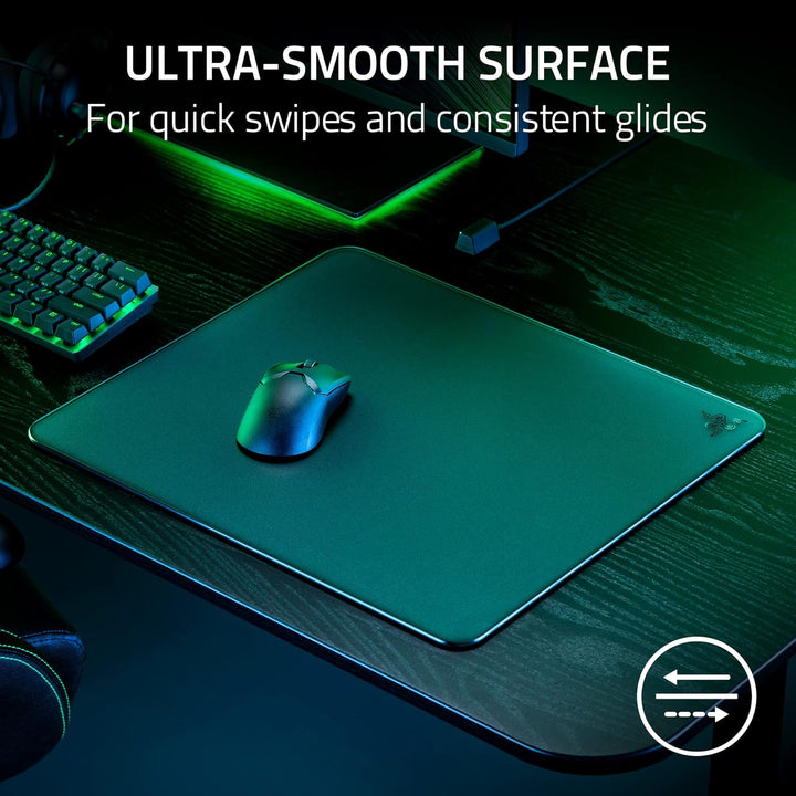 Razer Renewed | Atlas Tempered Glass Gaming Mouse Mat - Black | RZ02-04890100-R3UR | 60 DAYS WARRANTY