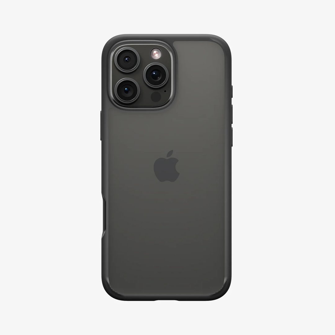 Spigen | Crystal Hybrid Case iPhone 16 Pro Max - Matte Black | 120-8855