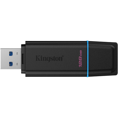 Kingston | Portable USB 3.2 Gen 1 DataTraveler Exodia 128GB - Black/Blue | DTXG2/128GB