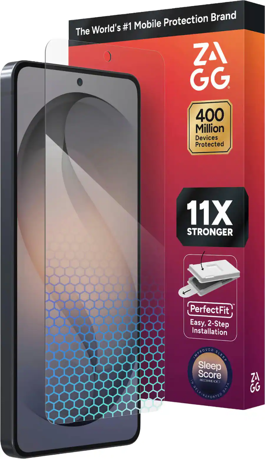 ZAGG | InvisibleShield Glass XTR5 Screen Protector Samsung Galaxy S26 Ultra | 0200121087