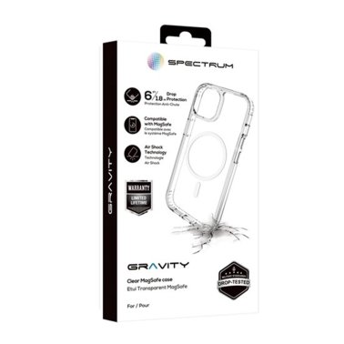 SPECTRUM | Gravity MagSafe Case iPhone 16 Pro - Clear | 15-13549
