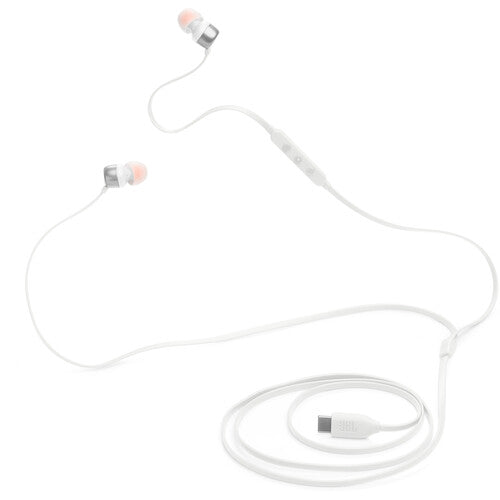 JBL | Tune 310C In-Ear Headphones with USB-C Connector - White | JBLT310CWHTAM