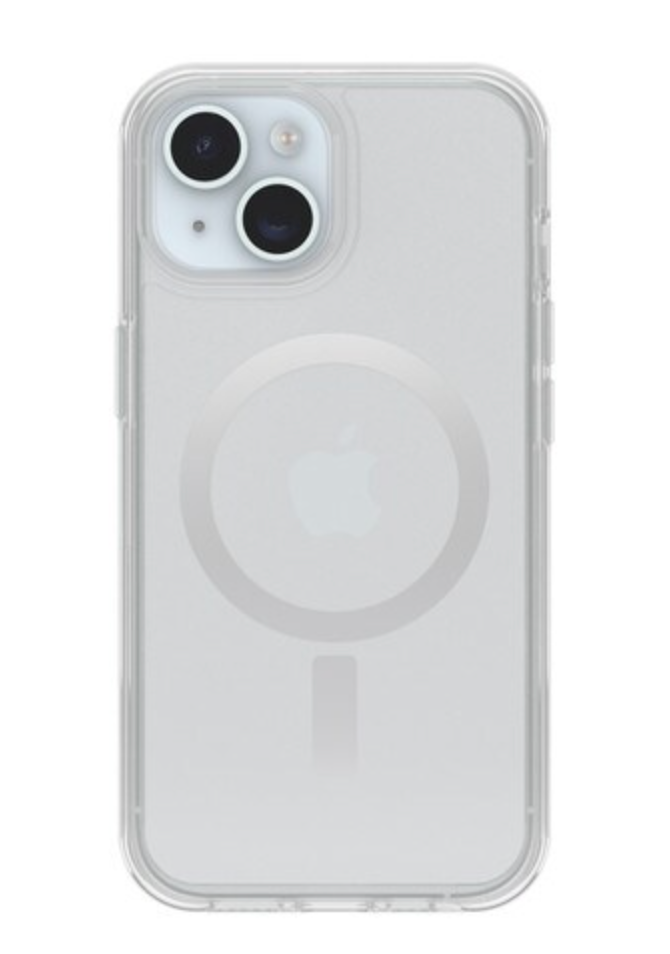 Otterbox | Symmetry Clear w/ MagSafe Series Case for iPhone 17e/16e /15 /14 /13 - Clear | 77-98186
