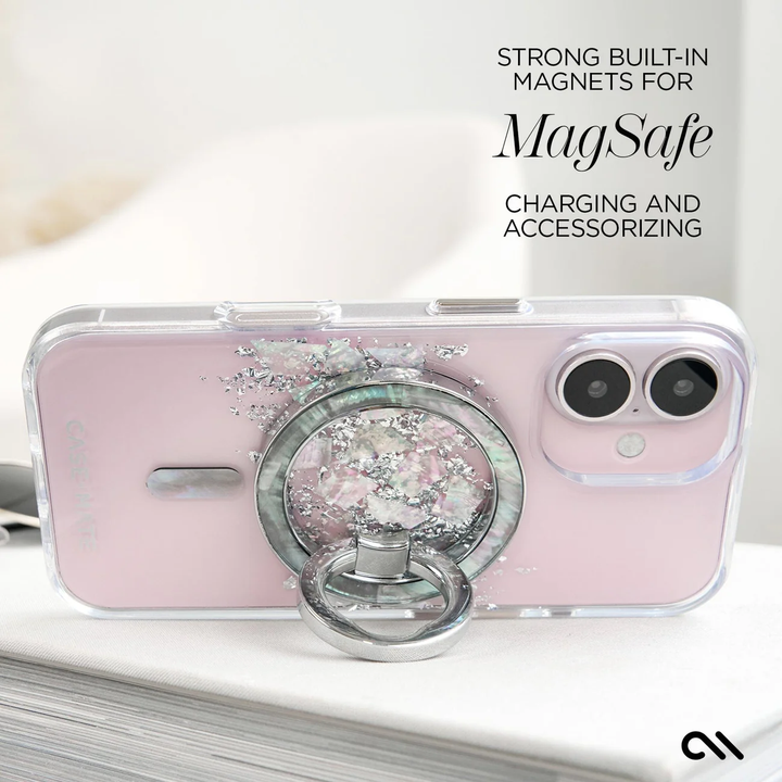 Case-Mate | Karat MagSafe Case iPhone 16 - Touch of Pearl | 15-13239