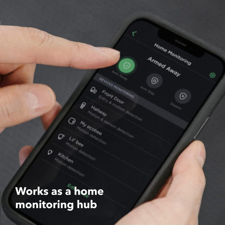 Ecobee | Smart Thermostat Premium Wi-Fi - Black | EB-STATE6C-01