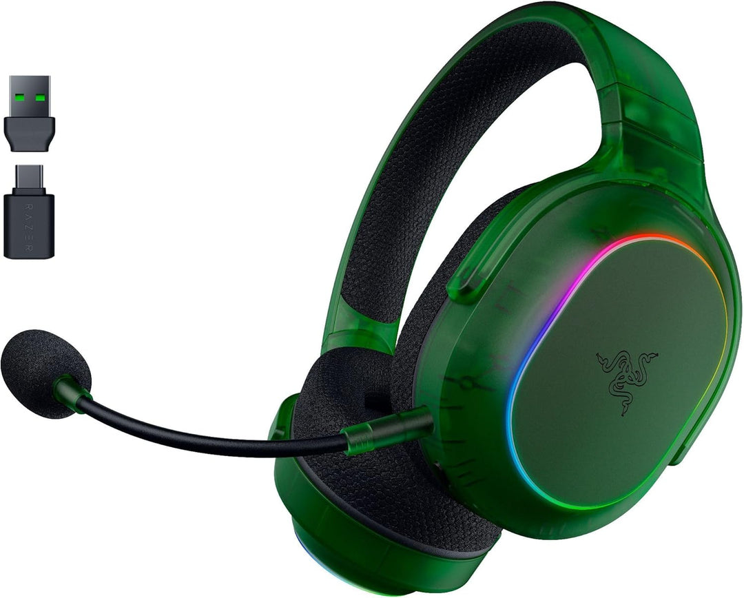 Razer | Barracuda X Chroma Phantom Wireless & Bluetooth RGB  for PC, Mac, PS5, Switch, Smartphone - Green Edition | RZ04-05220300-R3U1