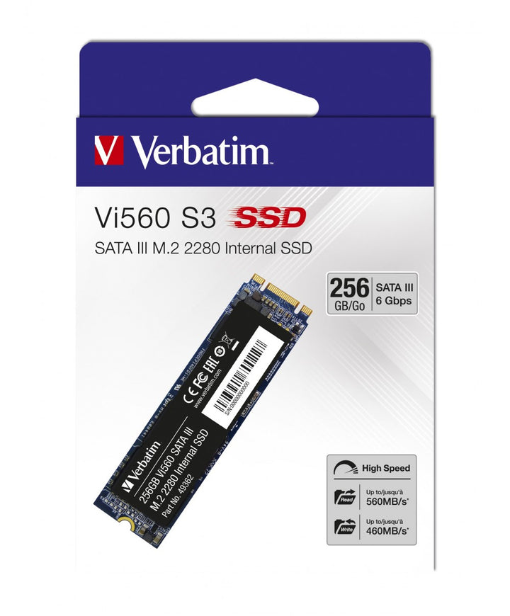 Verbatim | Vi560  Sata II M.2 Internal SSD 256GB | 49362