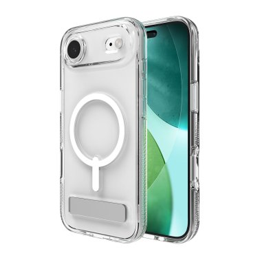 ZAGG | Graphene Crystal Palace Snap Kickstand iPhone 17 Air Case - Clear | 702318861