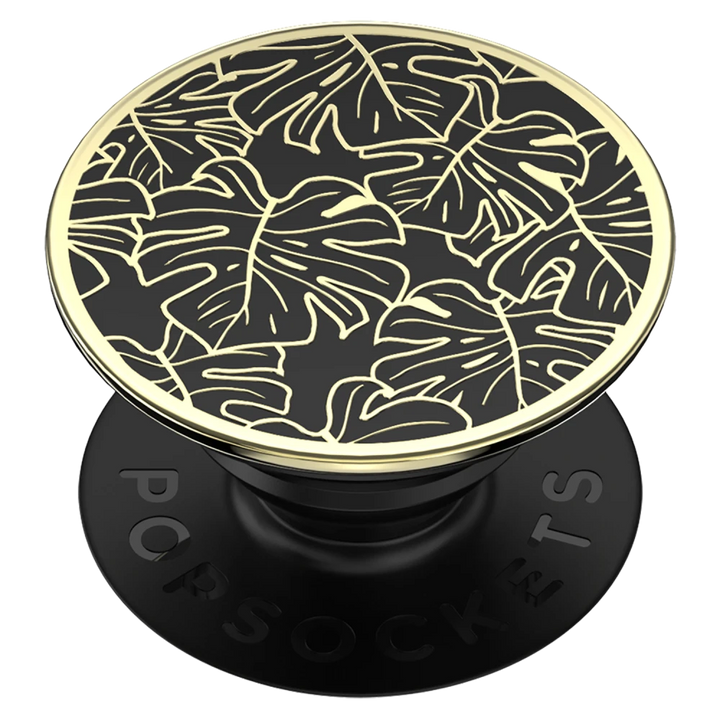 PopSockets | PopGrip Monstera - Black | 809037
